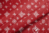 Snowflake Breeze Sheer Fabric