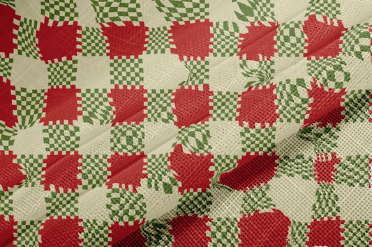 Mistletoe Breeze Sheer Fabric