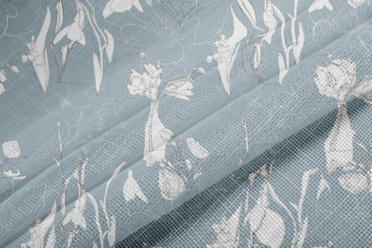 Herbaceous Breeze Sheer Fabric