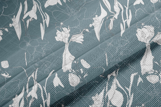 Clover Breeze Sheer Fabric