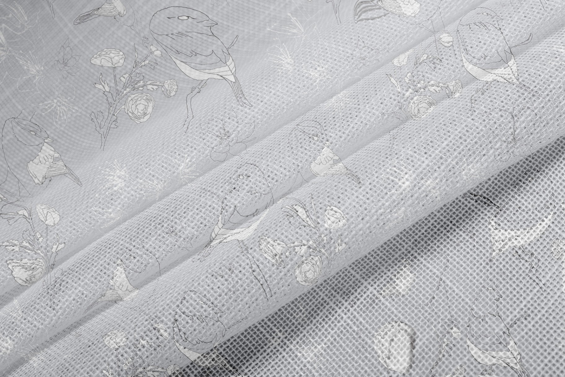 Frond Breeze Sheer Fabric