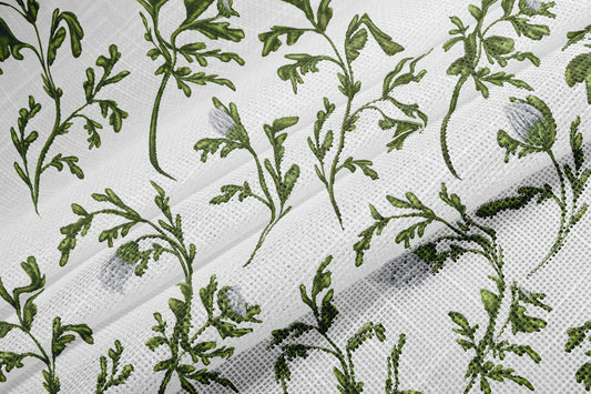 Sprout Breeze Sheer Fabric
