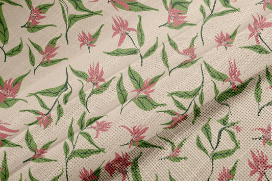 Zinnia Breeze Sheer Fabric