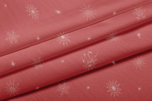 Glacier Satin Fabric