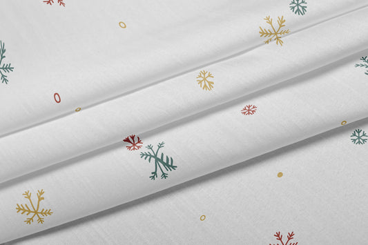 Frostbite Satin Fabric