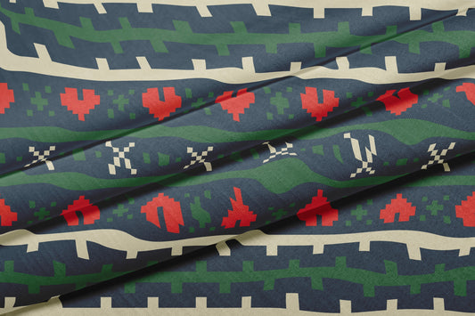 Blitzen Satin Fabric