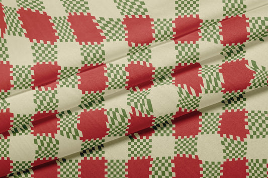 Mistletoe Satin Fabric