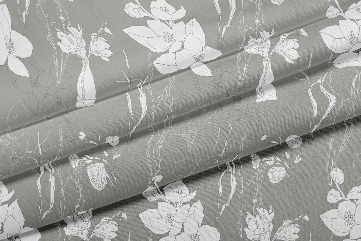 verdure satin fabric