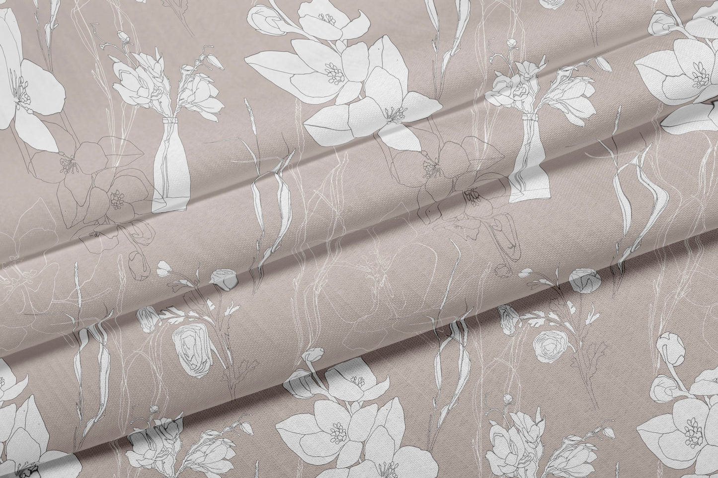 thyme satin fabric