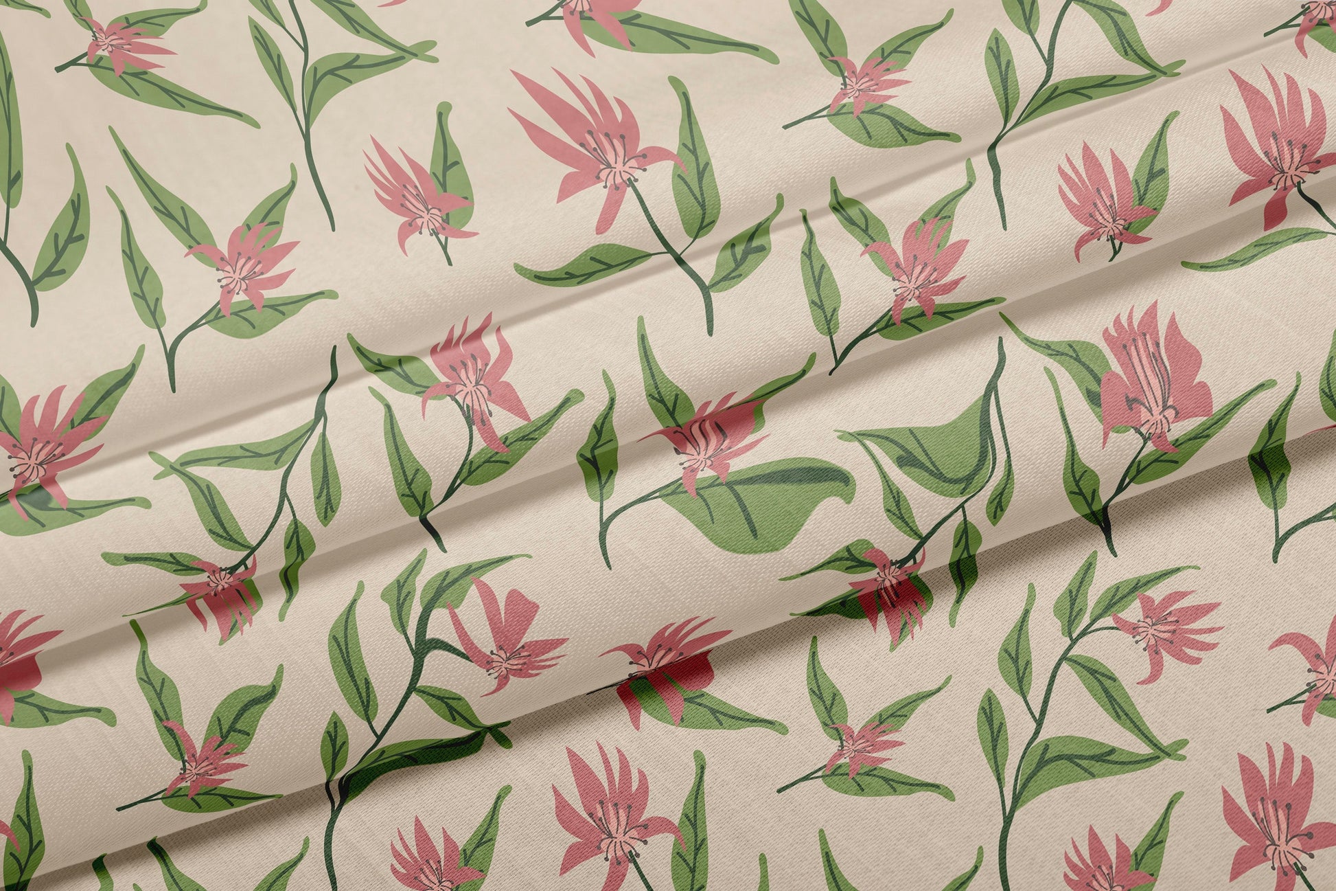 Zinnia Satin Fabric