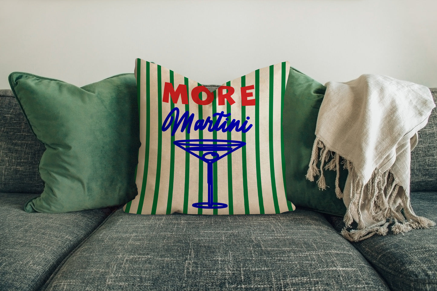 martini cushion cover