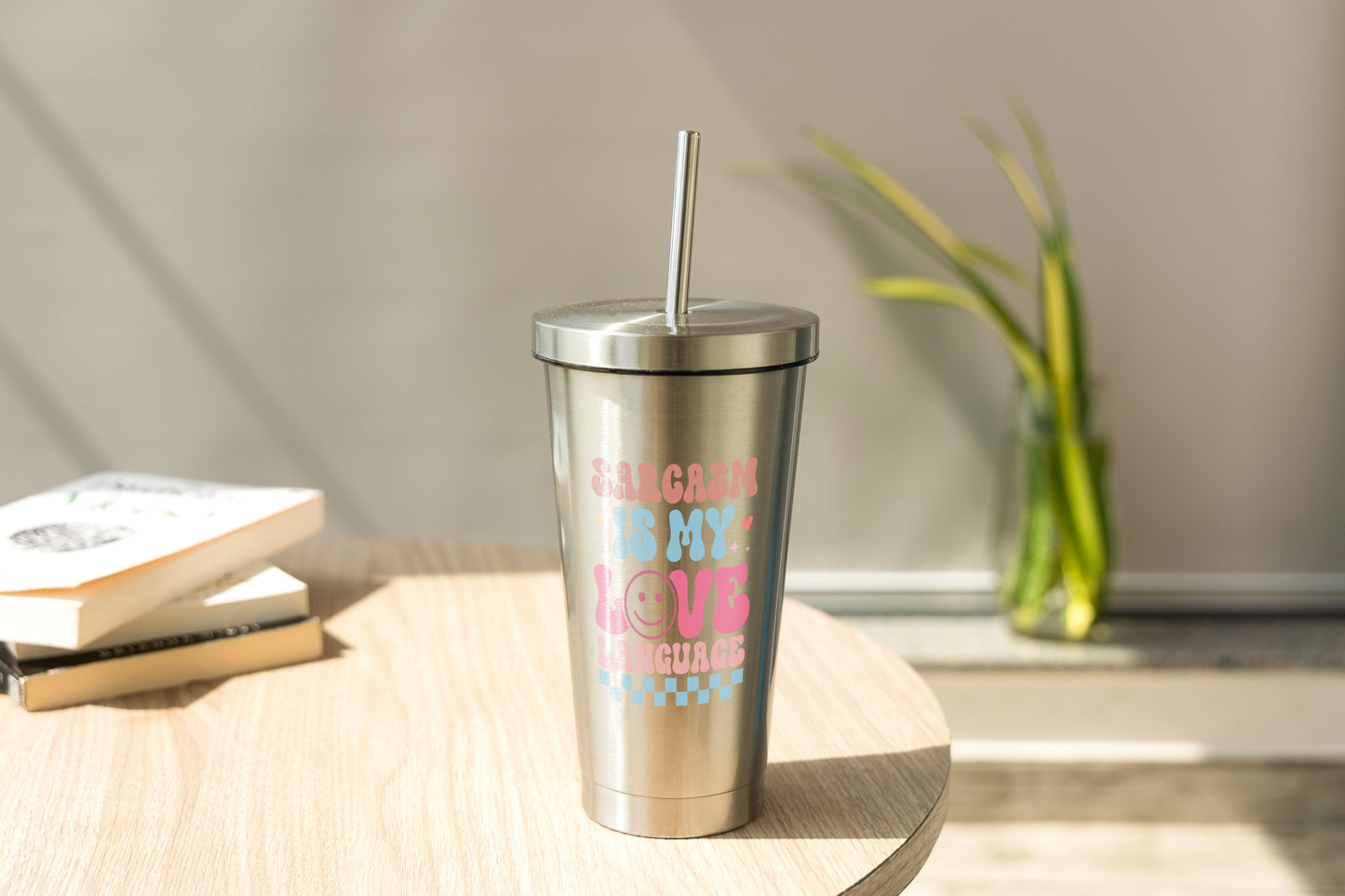 sarcasm everyday tumbler