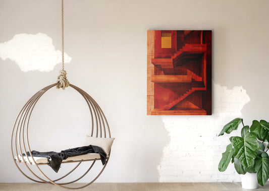 The Red House Wall Poster