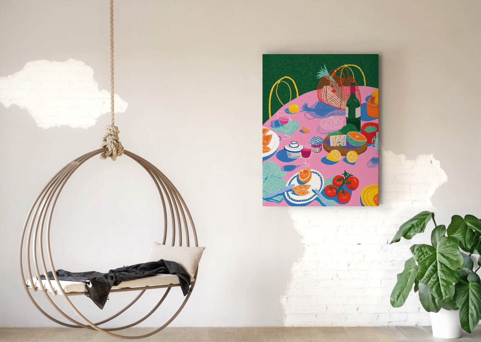 Picnic Wall Poster