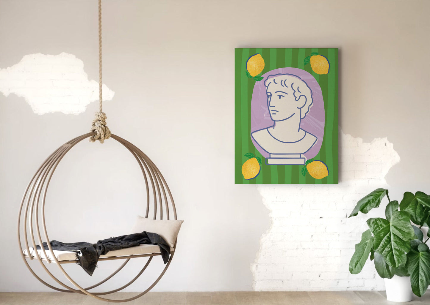 limoncello wall poster