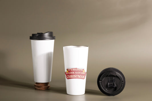 It's Beginning To Look Alot Like Christmas Coffee Sipper