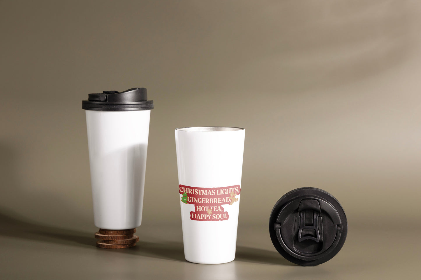 christmas lights coffee sipper