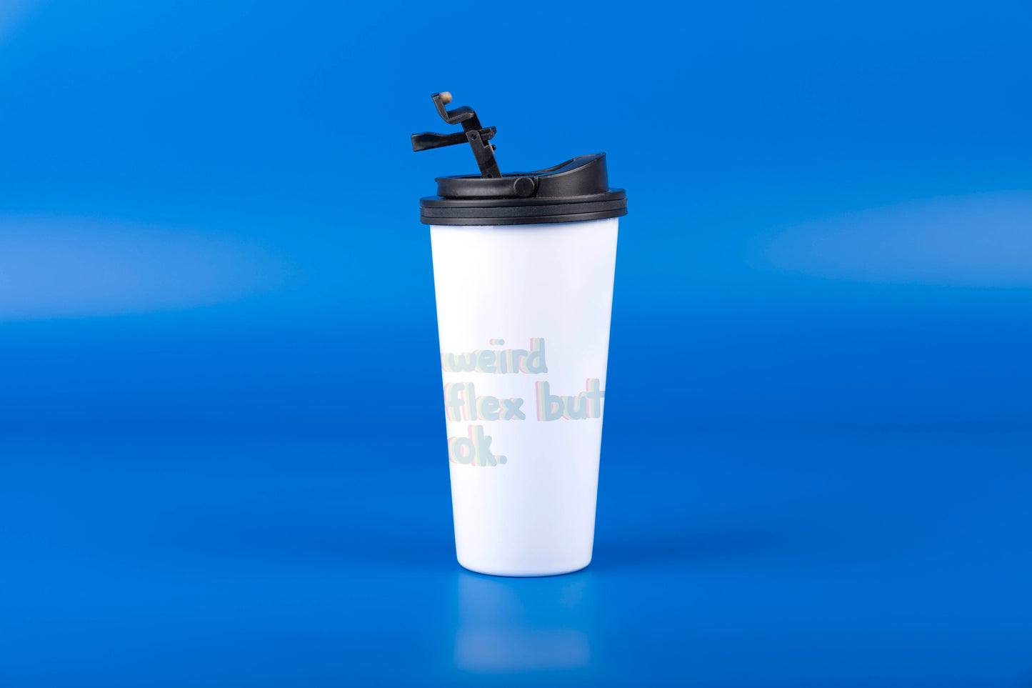 weird flex but ok coffee sipper