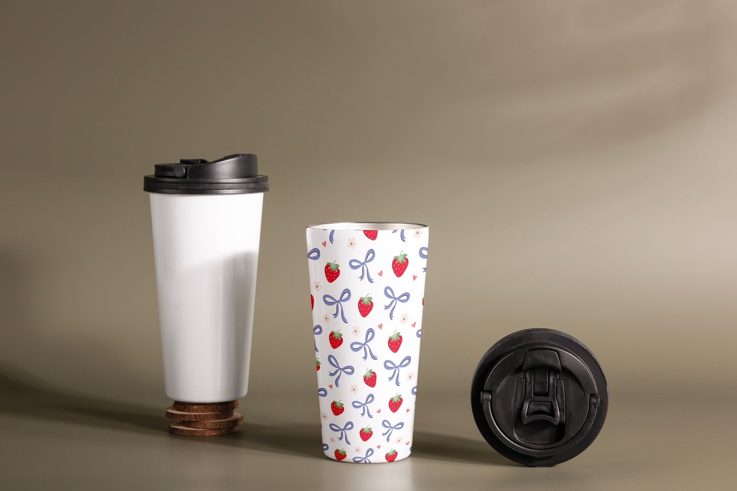 strawberry coffee sipper