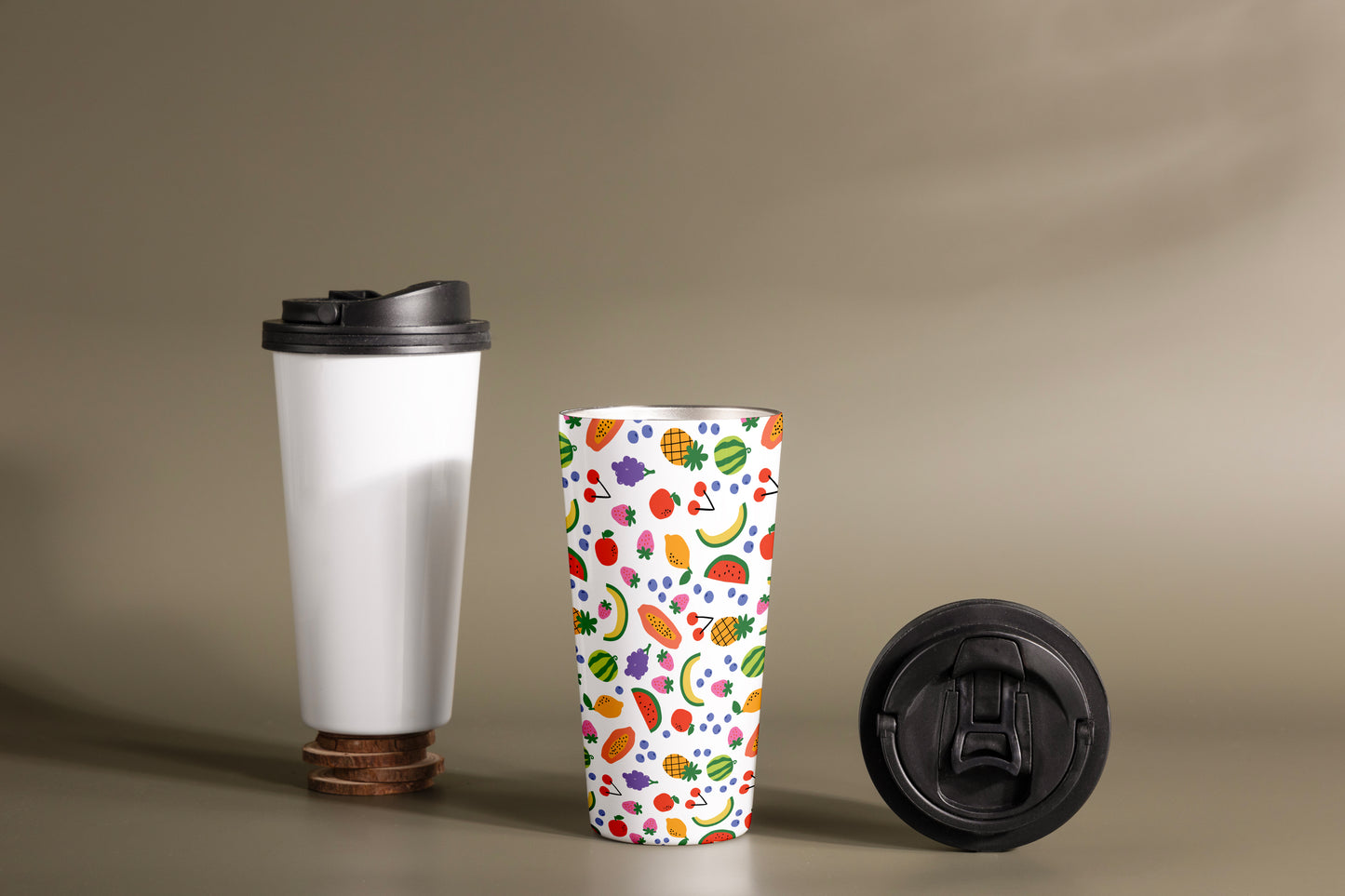 tropical summer coffee sipper