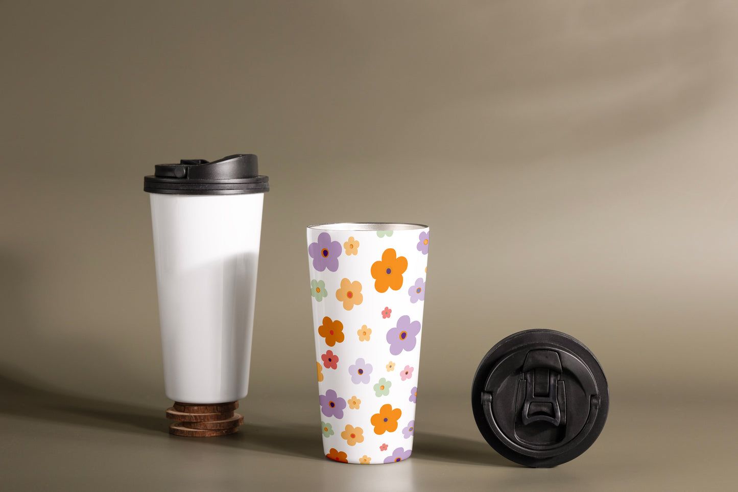 colorful coffee sipper