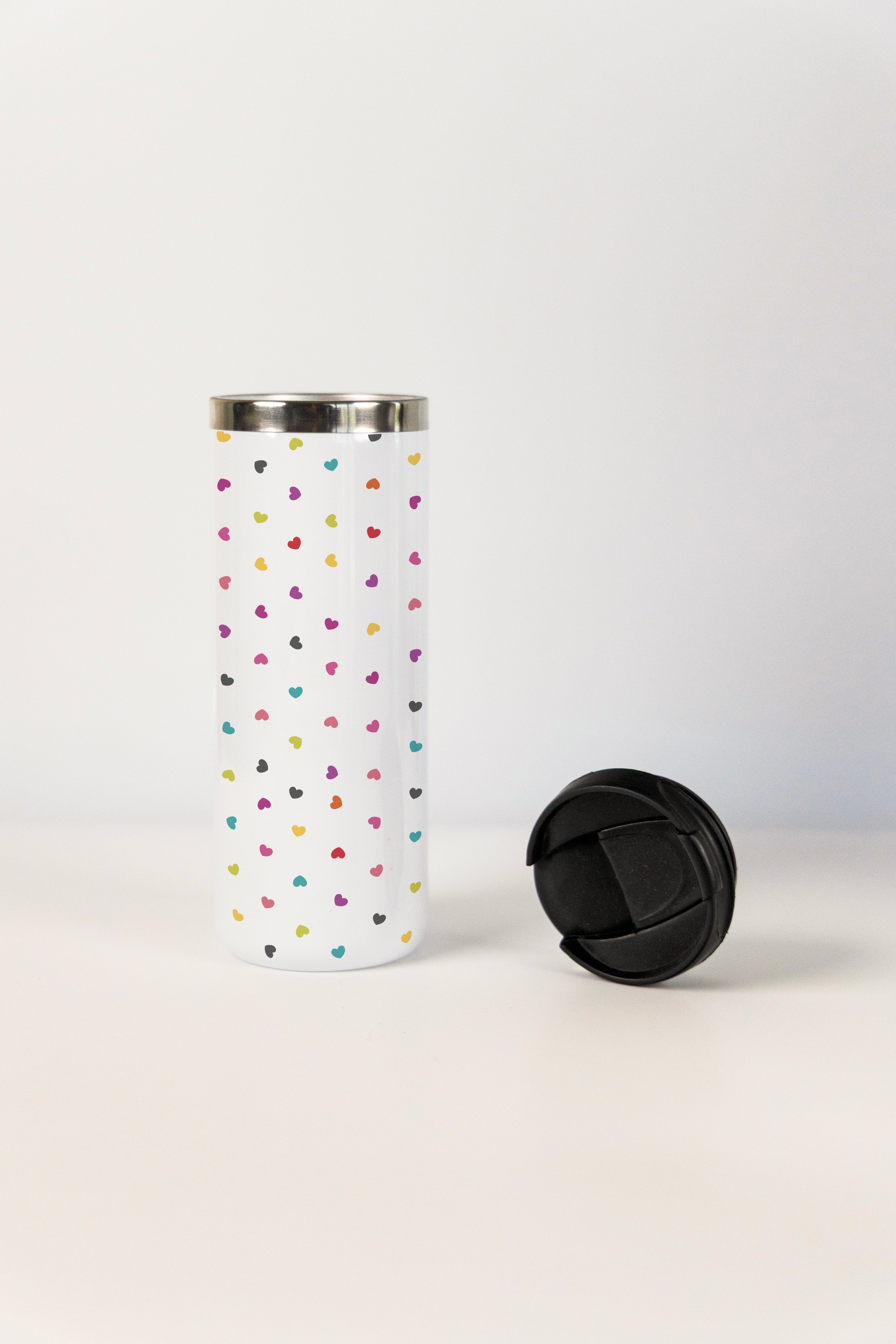 Colorful Hearts Starbucks Tumbler