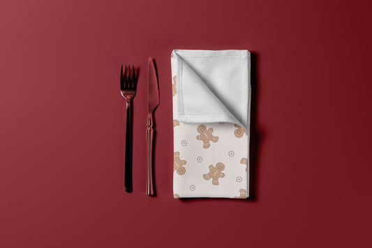 Gingerbread Table Napkins (Set of 4)