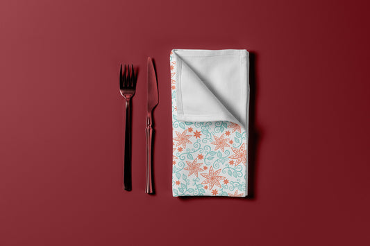 Wreath Table Napkins (Set of 4)