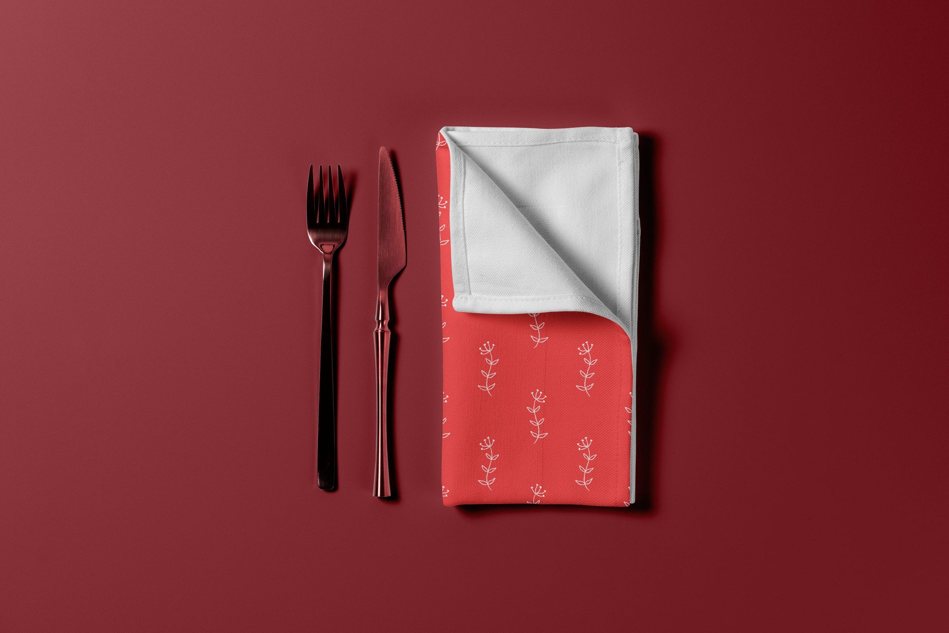 Tinsel Table Napkins (Set of 4)