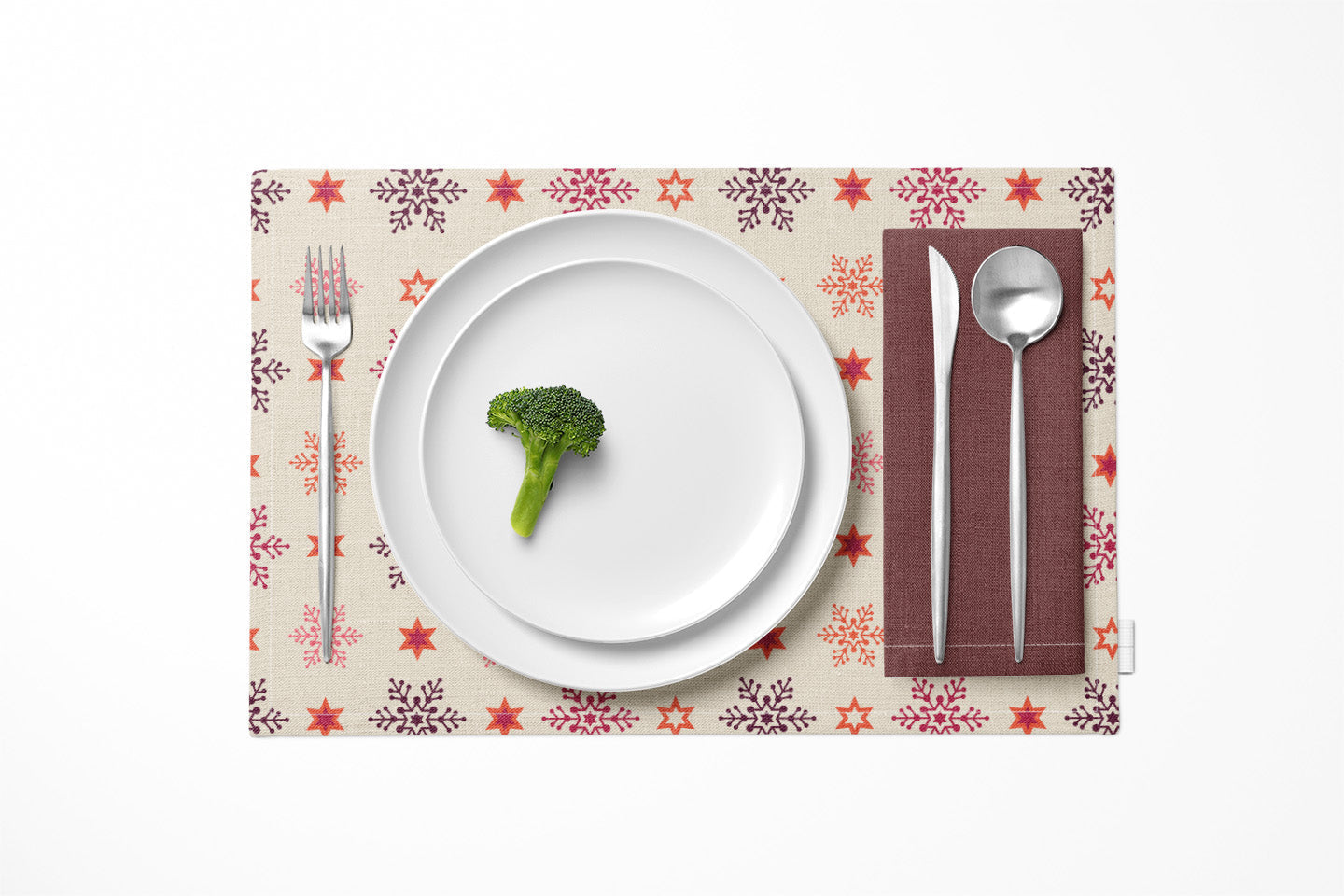 crimson placemats ( set of 4)