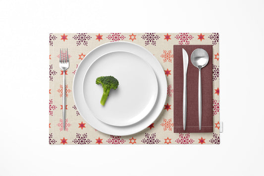 Crimson Placemats ( Set of 4)