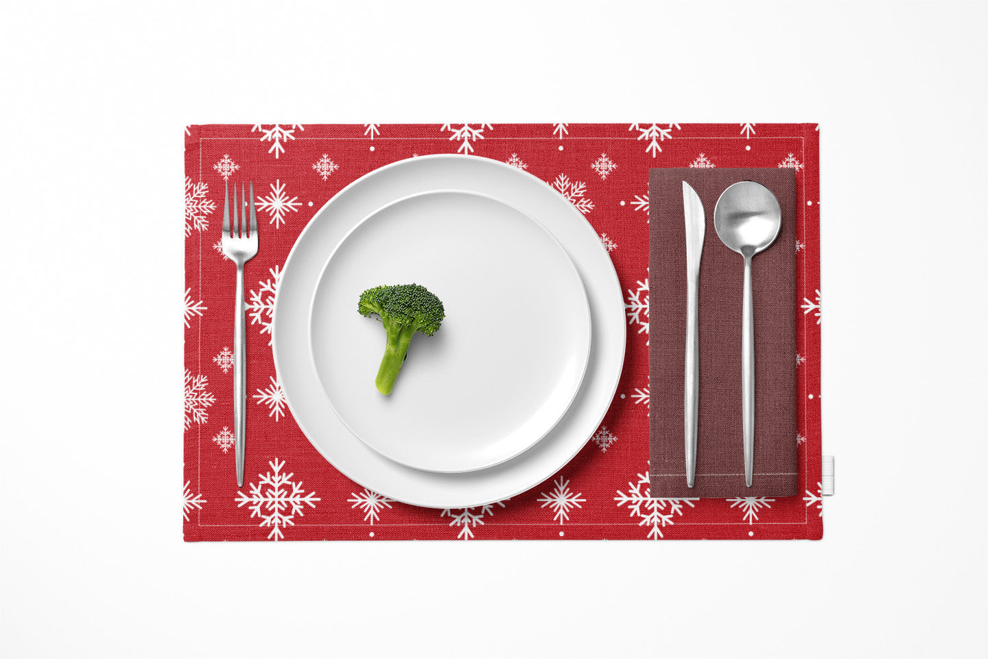 snowflake placemats ( set of 4)