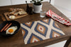 Diagonal Blues Placemats ( Set of 4)