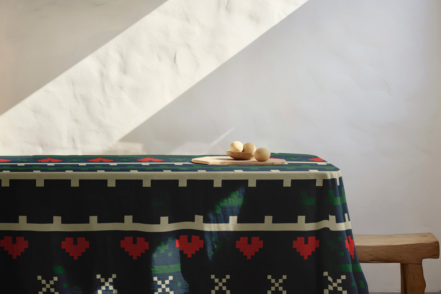 blitzen tablecloth
