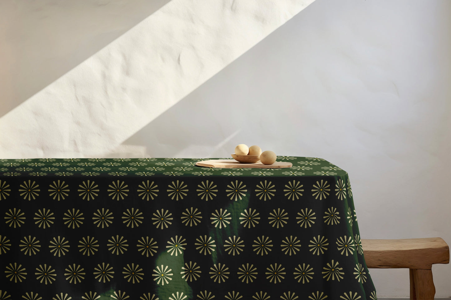 yuletide tablecloth