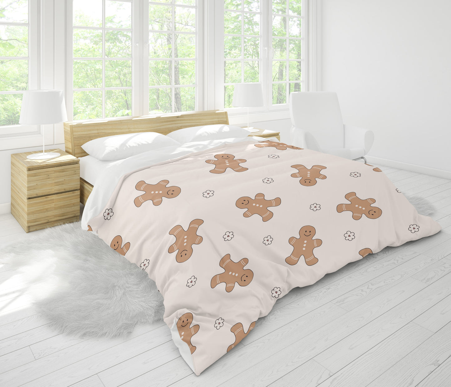 gingerbread comforter/duvet cover