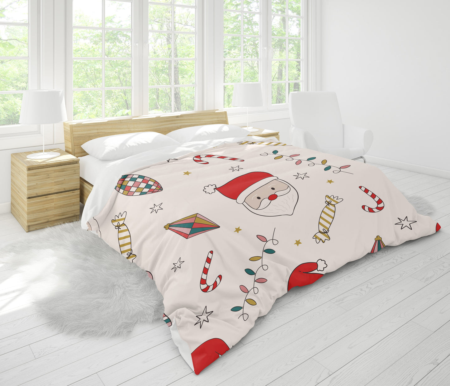 scarlet comforter/duvet cover