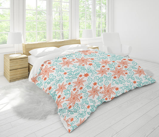 Wreath Comforter/Duvet Cover