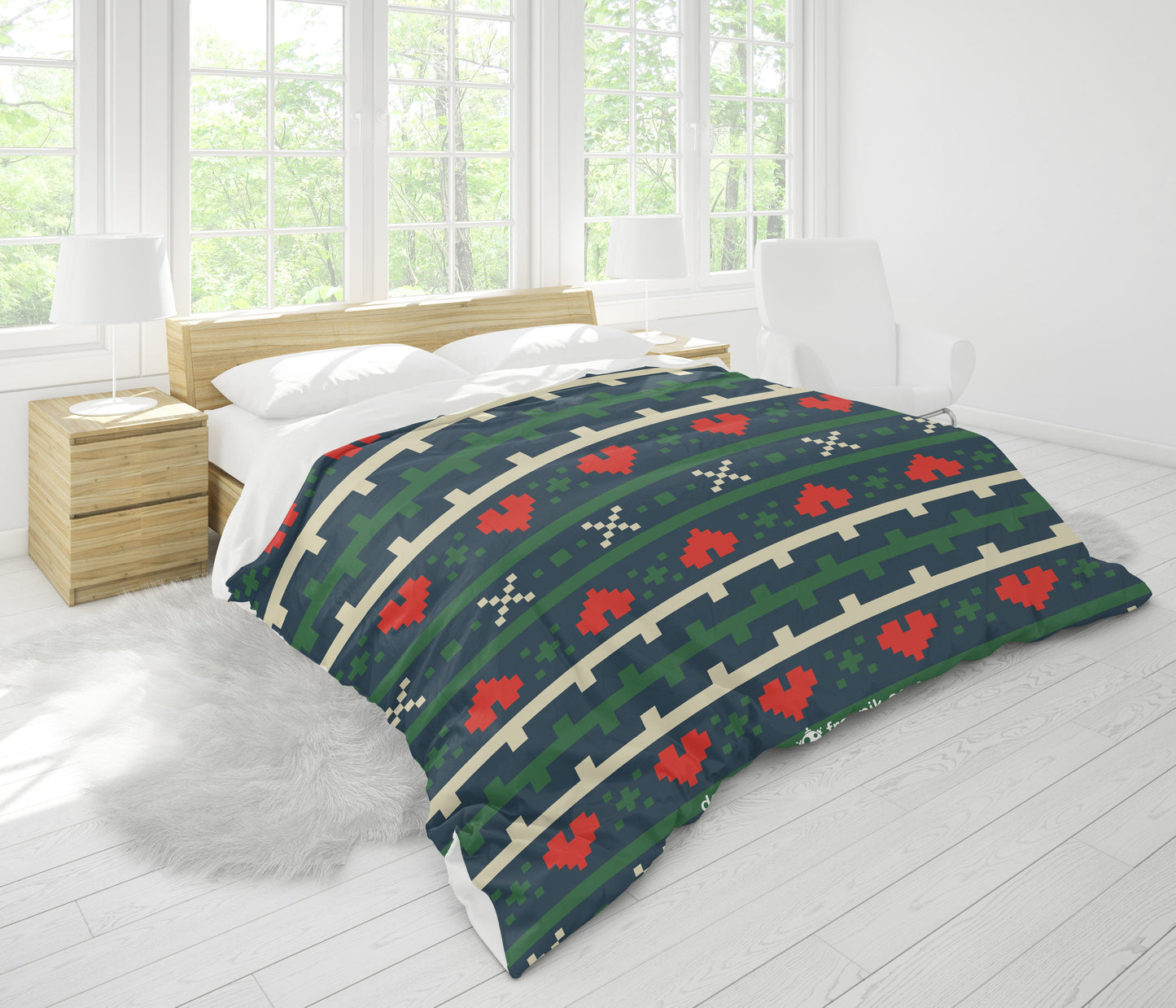 blitzen comforter/duvet cover