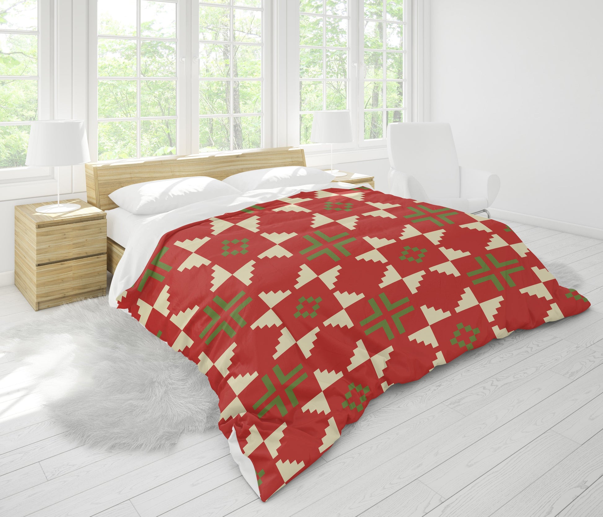 Candle Comforter/Duvet Cover