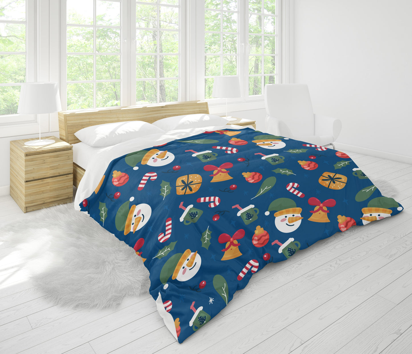 wintertide comforter/duvet cover