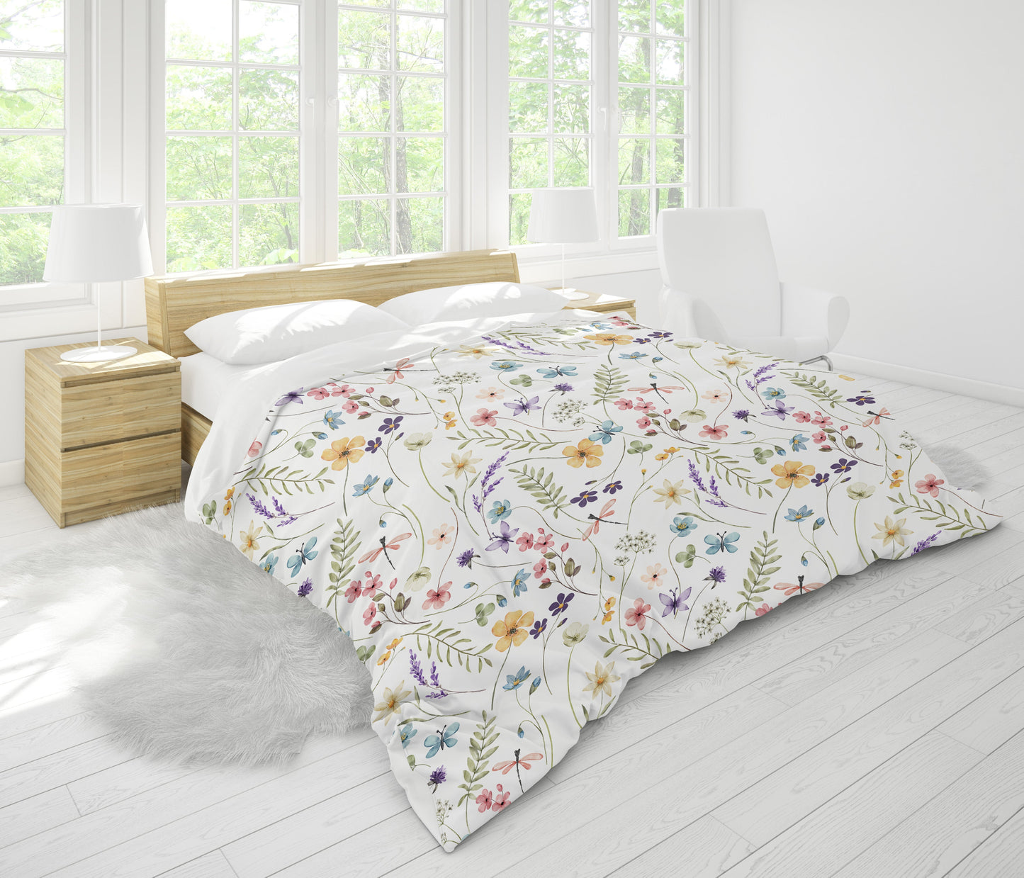 fern comforter/duvet cover