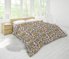 Yellow Lotus Comforter/Duvet Cover