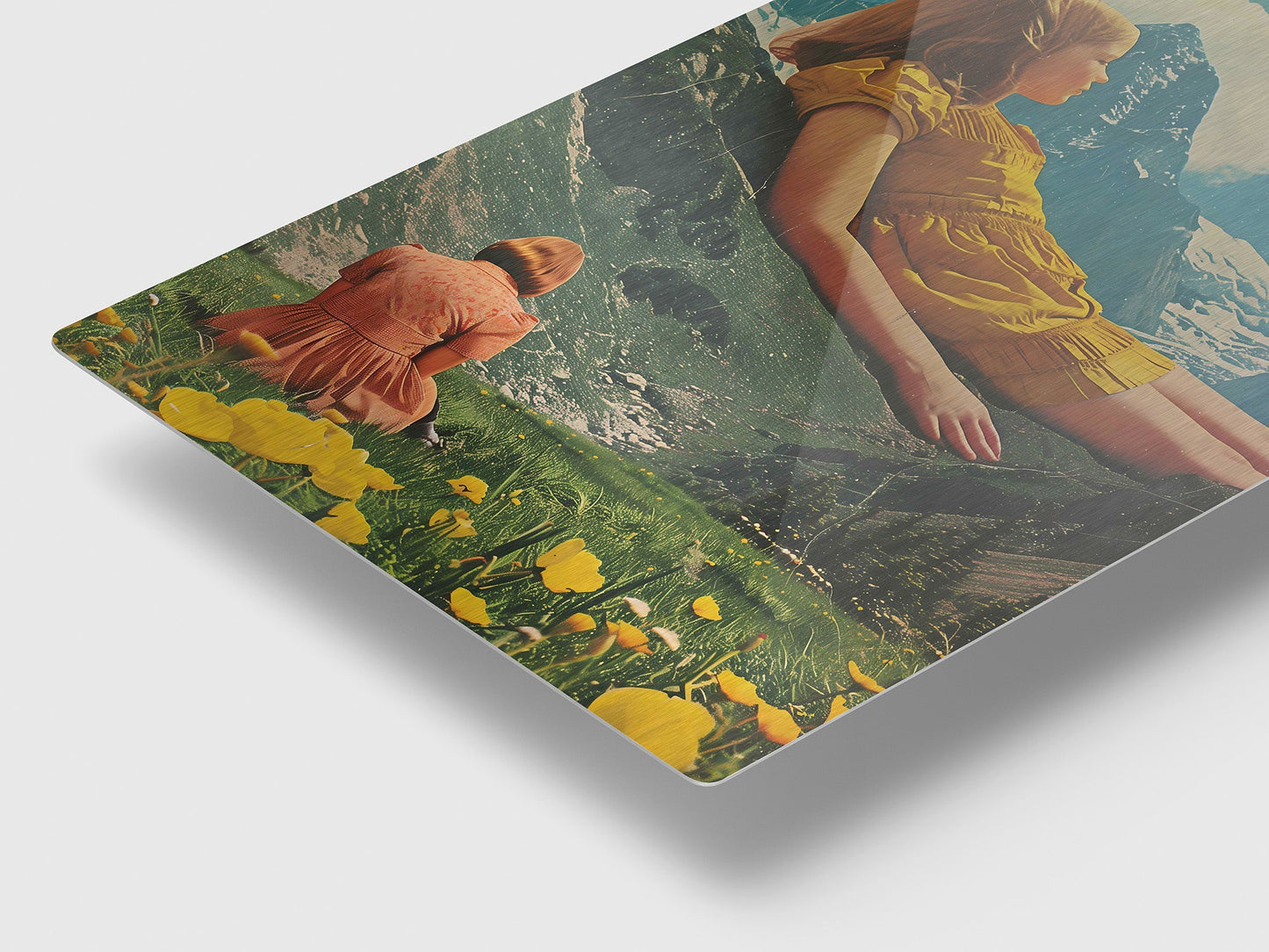 the wonders metal print