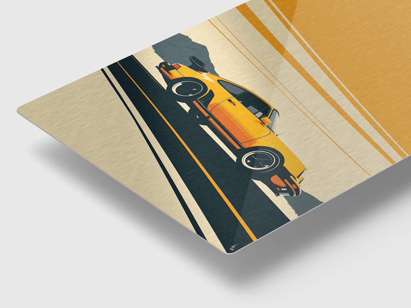 rush hour metal print