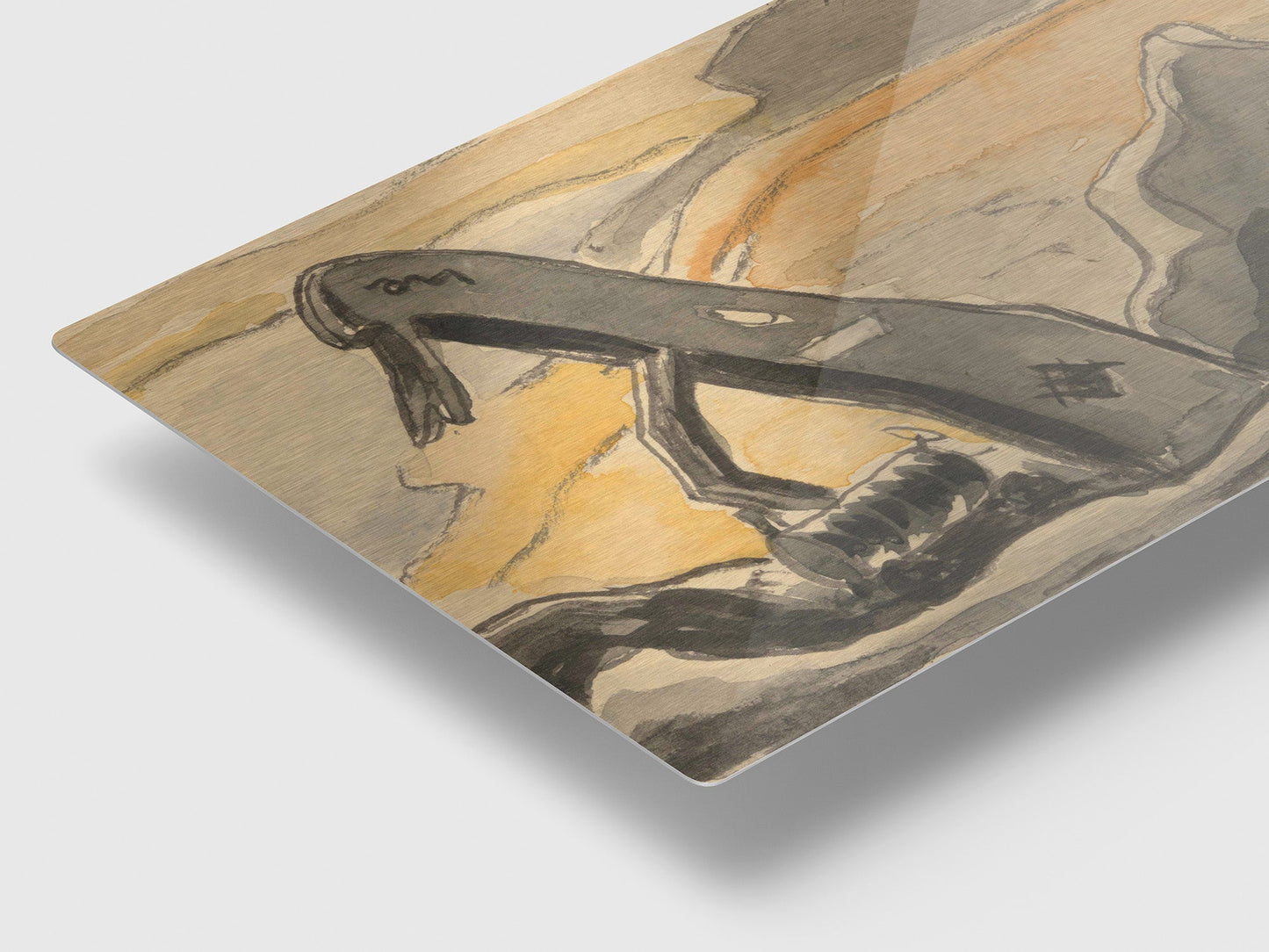 otherworld metal print