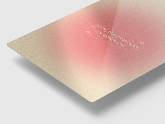 Everything You Need Is Within You Metal Print