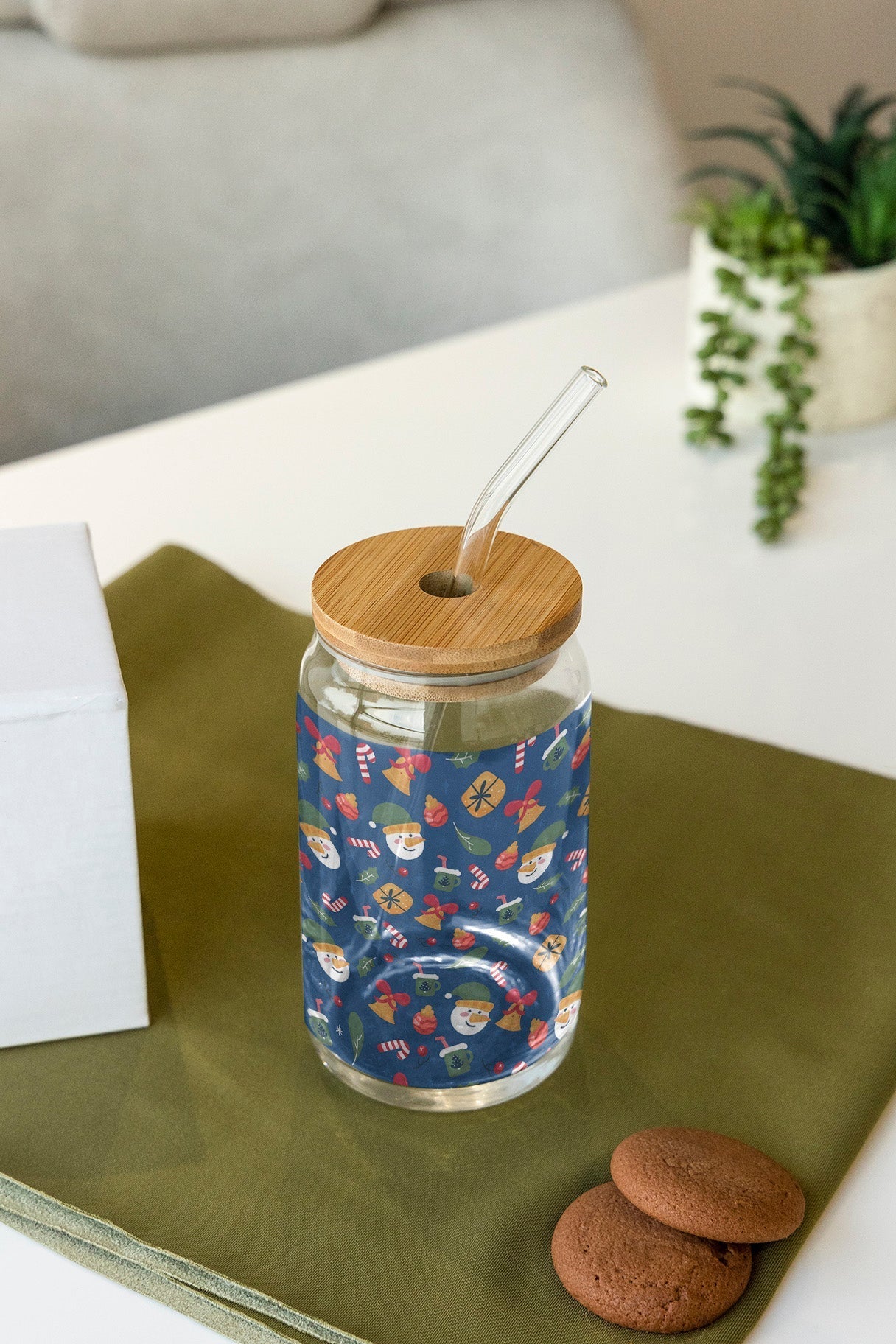 wintertide crystal jar