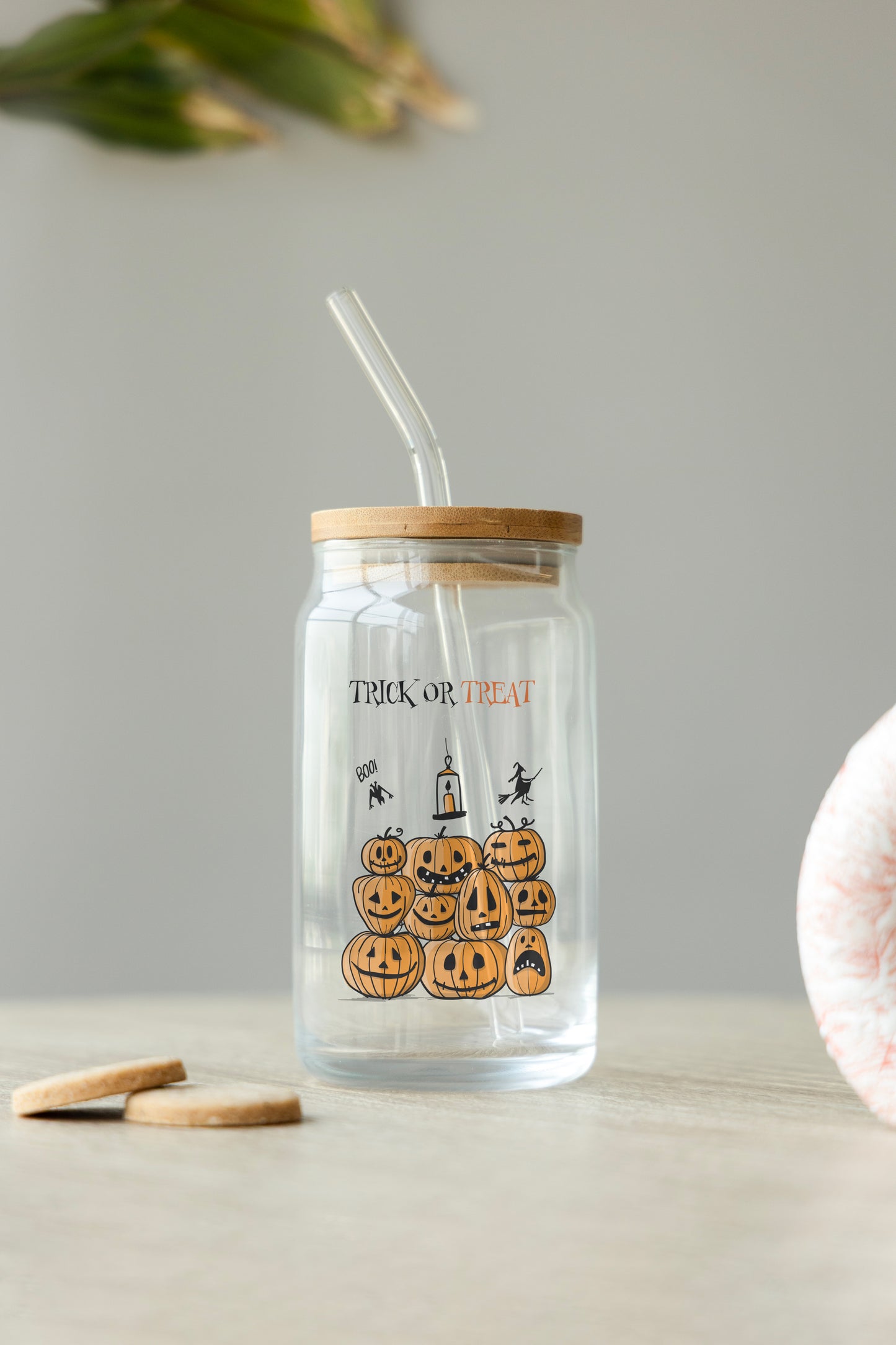 trick or treat crystal jar