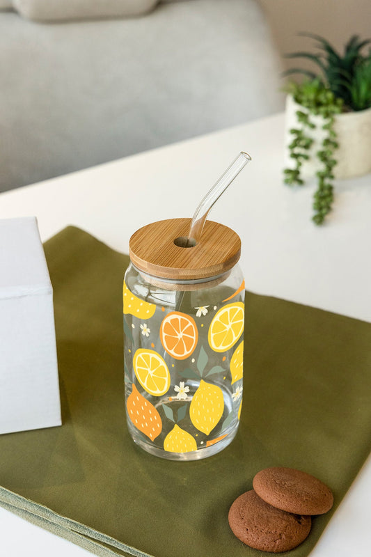 Citrus Crystal Jar